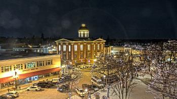Weather camera view of City of Woodstock.