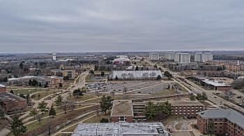 Weather camera view of Northern Illinois University.