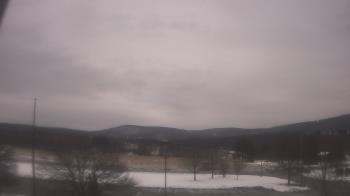 Weather camera view of Drums Elem Middle School.