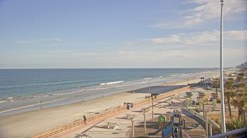 Weather camera view of Volusia County Lifeguard HQ Admin Center.