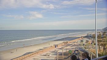 Weather camera view of Volusia County Lifeguard HQ Admin Center.