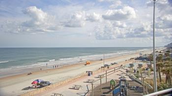 Weather camera view of Volusia County Lifeguard HQ Admin Center.