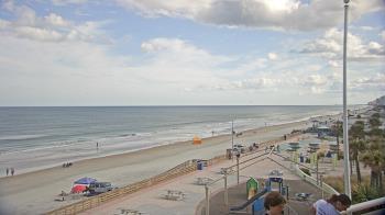 Weather camera view of Volusia County Lifeguard HQ Admin Center.