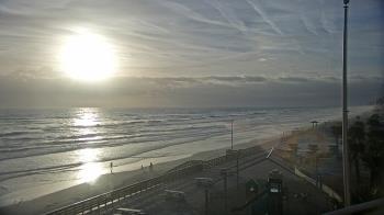 Weather camera view of Volusia County Lifeguard HQ Admin Center.
