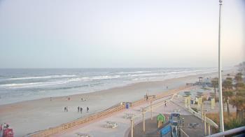 Weather camera view of Volusia County Lifeguard HQ Admin Center.