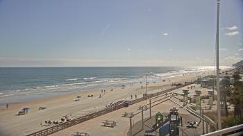 Weather camera view of Volusia County Lifeguard HQ Admin Center.