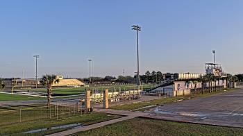 Weather camera view of Edna ISD.