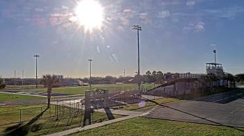 Weather camera view of Edna ISD.