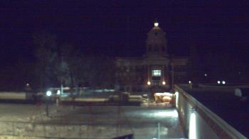 Weather camera view of Ellendale HS.