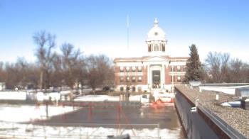 Weather camera view of Ellendale HS.