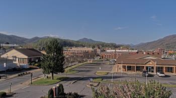 Weather camera view of Erwin Town Hall.