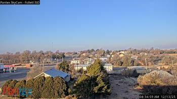 Weather camera view of Follett ISD.