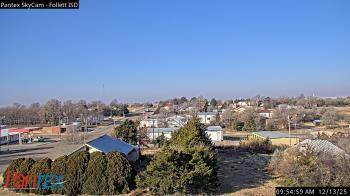 Weather camera view of Follett ISD.