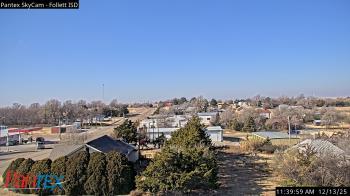 Weather camera view of Follett ISD.