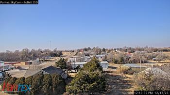 Weather camera view of Follett ISD.