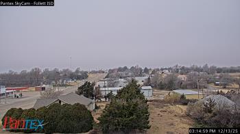 Weather camera view of Follett ISD.