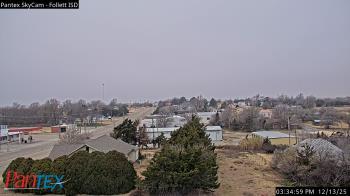 Weather camera view of Follett ISD.