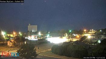 Weather camera view of Follett ISD.