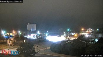 Weather camera view of Follett ISD.