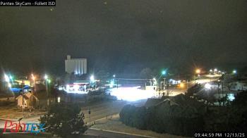 Weather camera view of Follett ISD.
