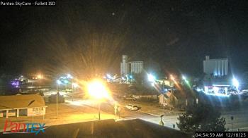 Weather camera view of Follett ISD.