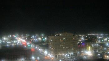 Weather camera view of First National Bank-Hutchinson.