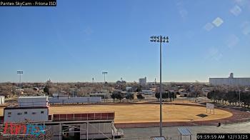 Weather camera view of Friona ISD.