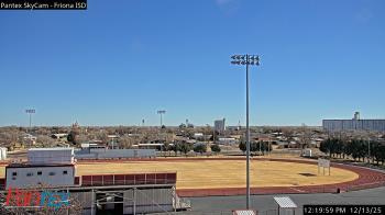 Weather camera view of Friona ISD.