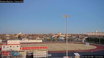 Weather camera view of Friona ISD.
