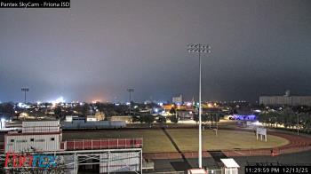 Weather camera view of Friona ISD.