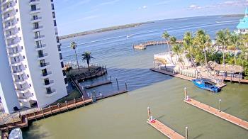 Weather camera view of Sanibel Harbour Yacht Club.