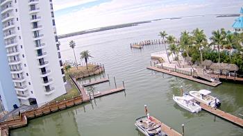 Weather camera view of Sanibel Harbour Yacht Club.