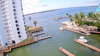 Weather camera view of Sanibel Harbour Yacht Club.