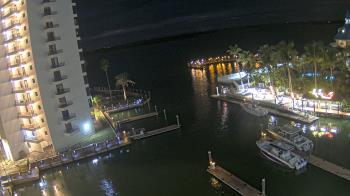 Weather camera view of Sanibel Harbour Yacht Club.