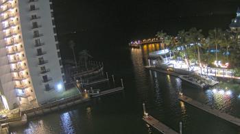Weather camera view of Sanibel Harbour Yacht Club.