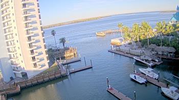 Weather camera view of Sanibel Harbour Yacht Club.