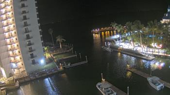 Weather camera view of Sanibel Harbour Yacht Club.