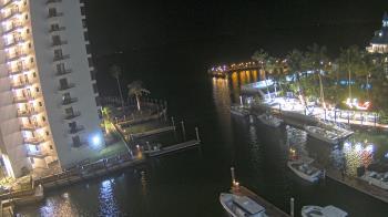 Weather camera view of Sanibel Harbour Yacht Club.