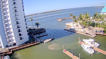 Weather camera view of Sanibel Harbour Yacht Club.