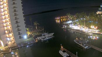 Weather camera view of Sanibel Harbour Yacht Club.