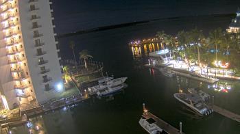 Weather camera view of Sanibel Harbour Yacht Club.