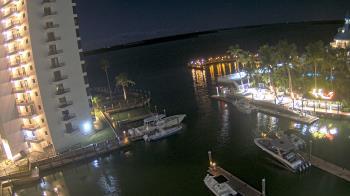 Weather camera view of Sanibel Harbour Yacht Club.