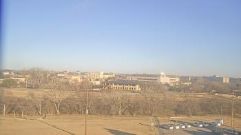 Weather camera view of Fort Hays State University.