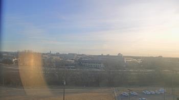 Weather camera view of Fort Hays State University.