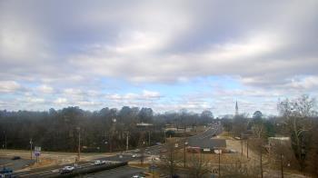 Weather camera view of Fort Smith Public Library.