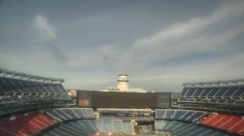 Weather camera view of Gillette Stadium.