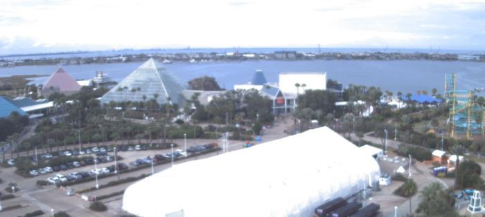Weather camera view of Moody Gardens Inc..