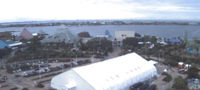 Weather camera view of Moody Gardens Inc..