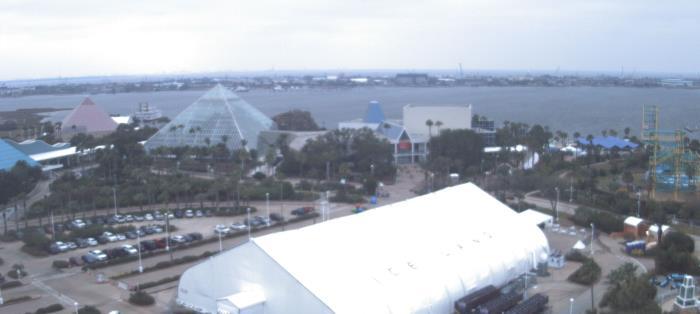 Weather camera view of Moody Gardens Inc..