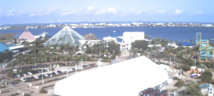 Weather camera view of Moody Gardens Inc..